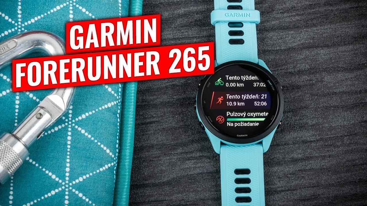 Garmin Forerunner 265 recenze – Když je skvělé málo
