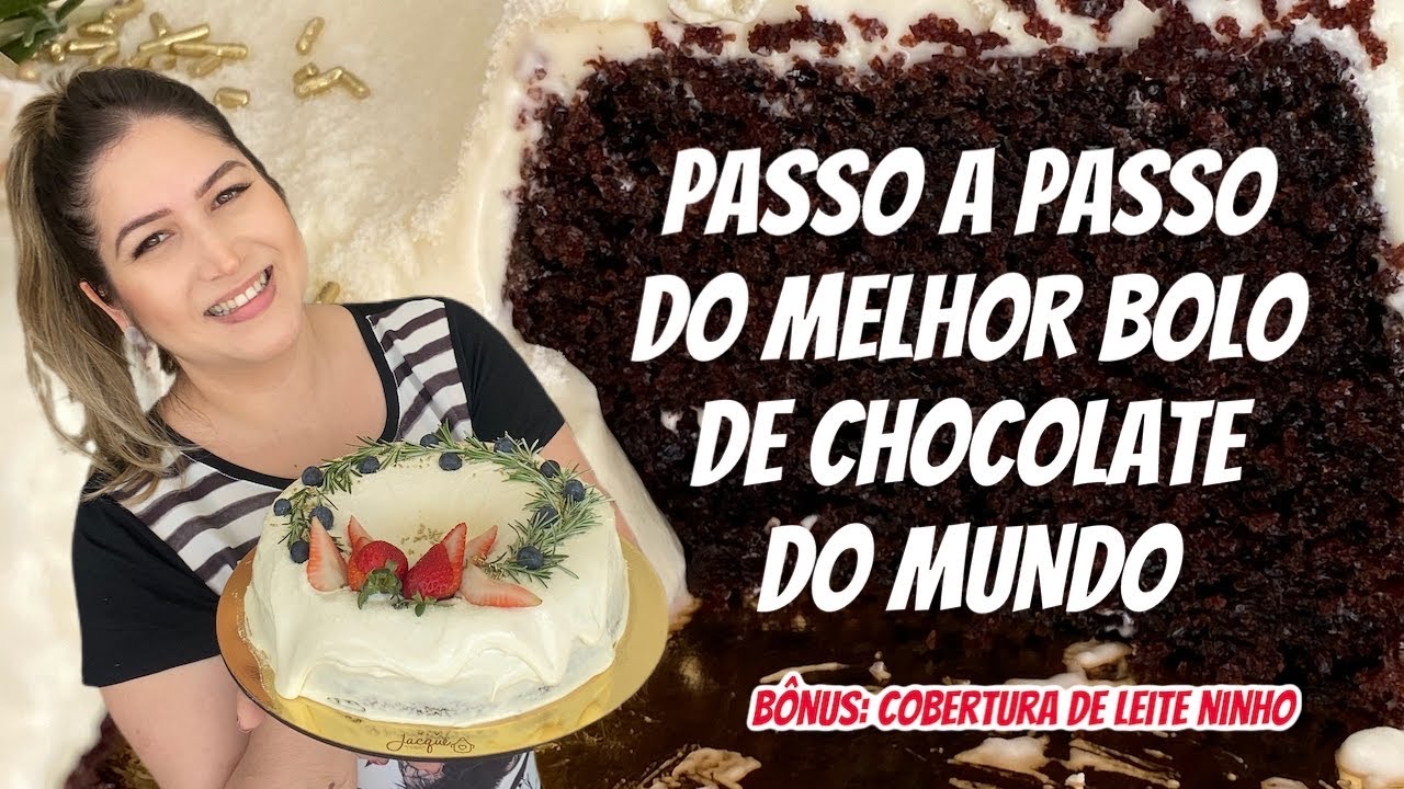 COMO FAZER O MELHOR BOLO DE CHOCOLATE DO MUNDO?!