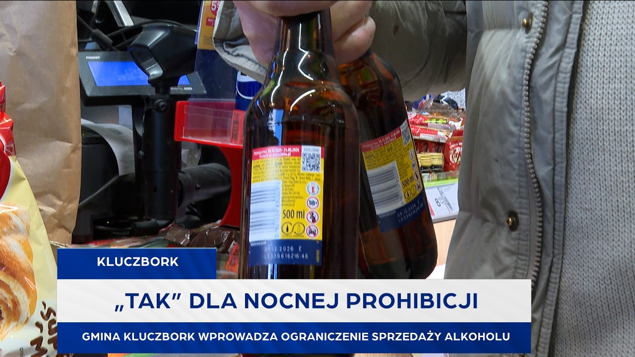 &bdquo;TAK&rdquo; dla nocnej prohibicji. Gmina Kluczbork wprowadza ograniczenie sprzedaży alkoholu