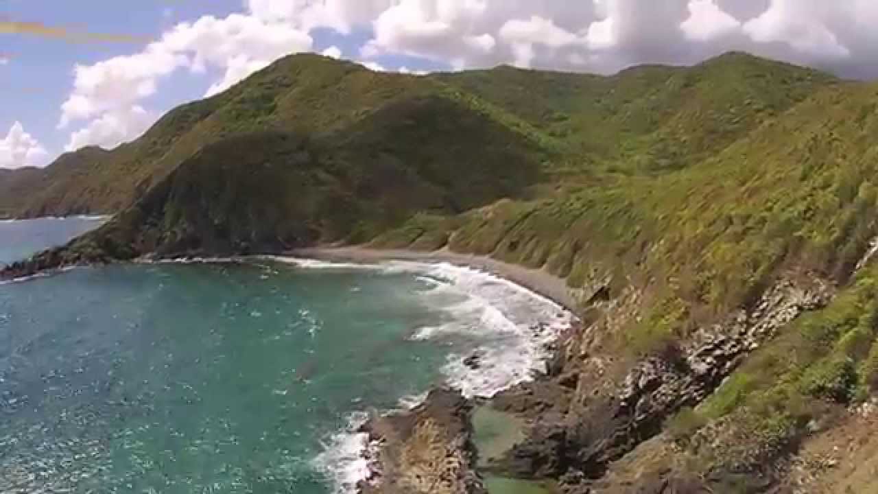 drone flys over St. Croix