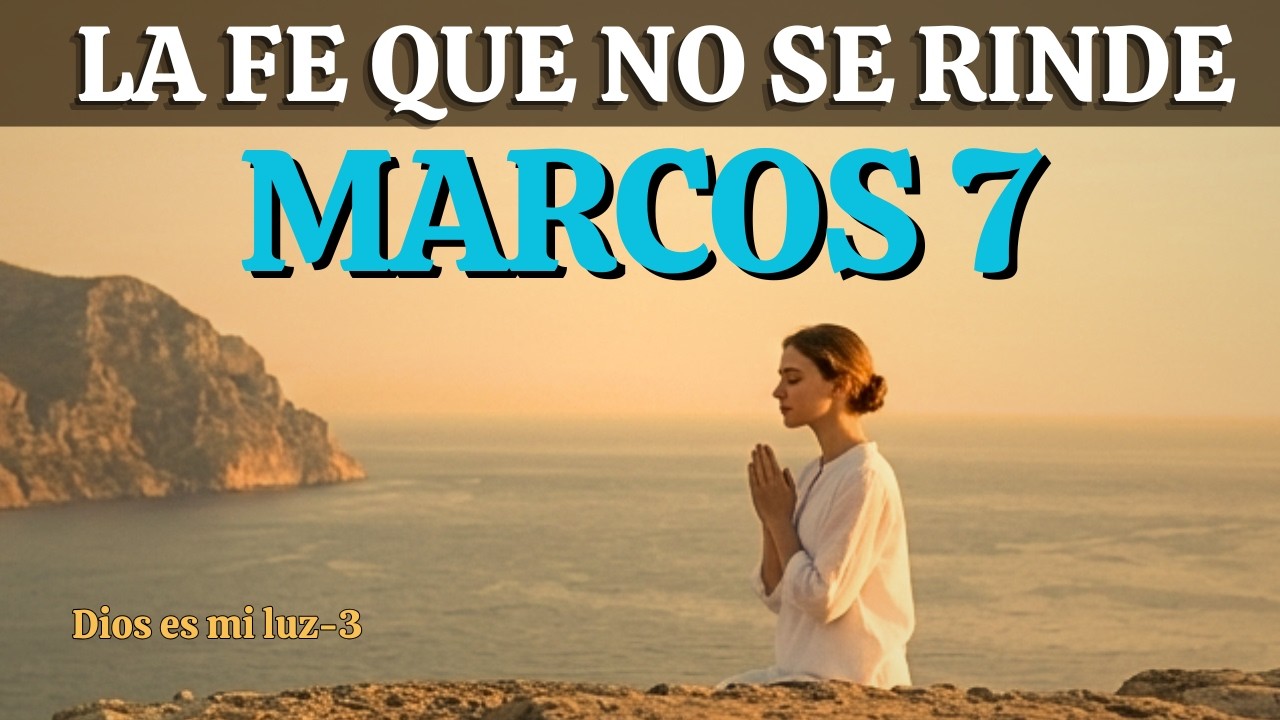 🙏 La Fe que No se Rinde | Marcos 7, 24-30 | Reflexión y Oración Poderosa