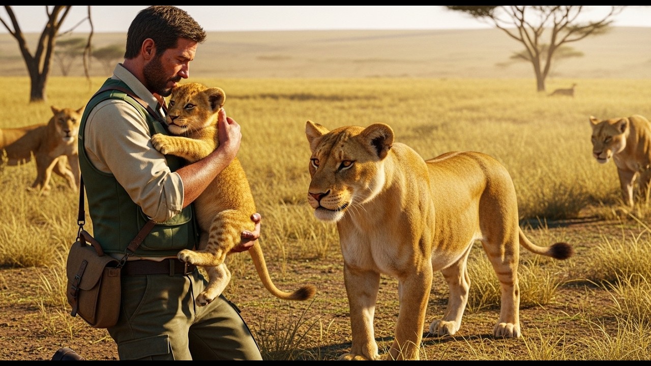 Man Saves Lion Cub &mdash; Then the Entire Pride Surrounded Him, and What Happened Next Is Shocking!