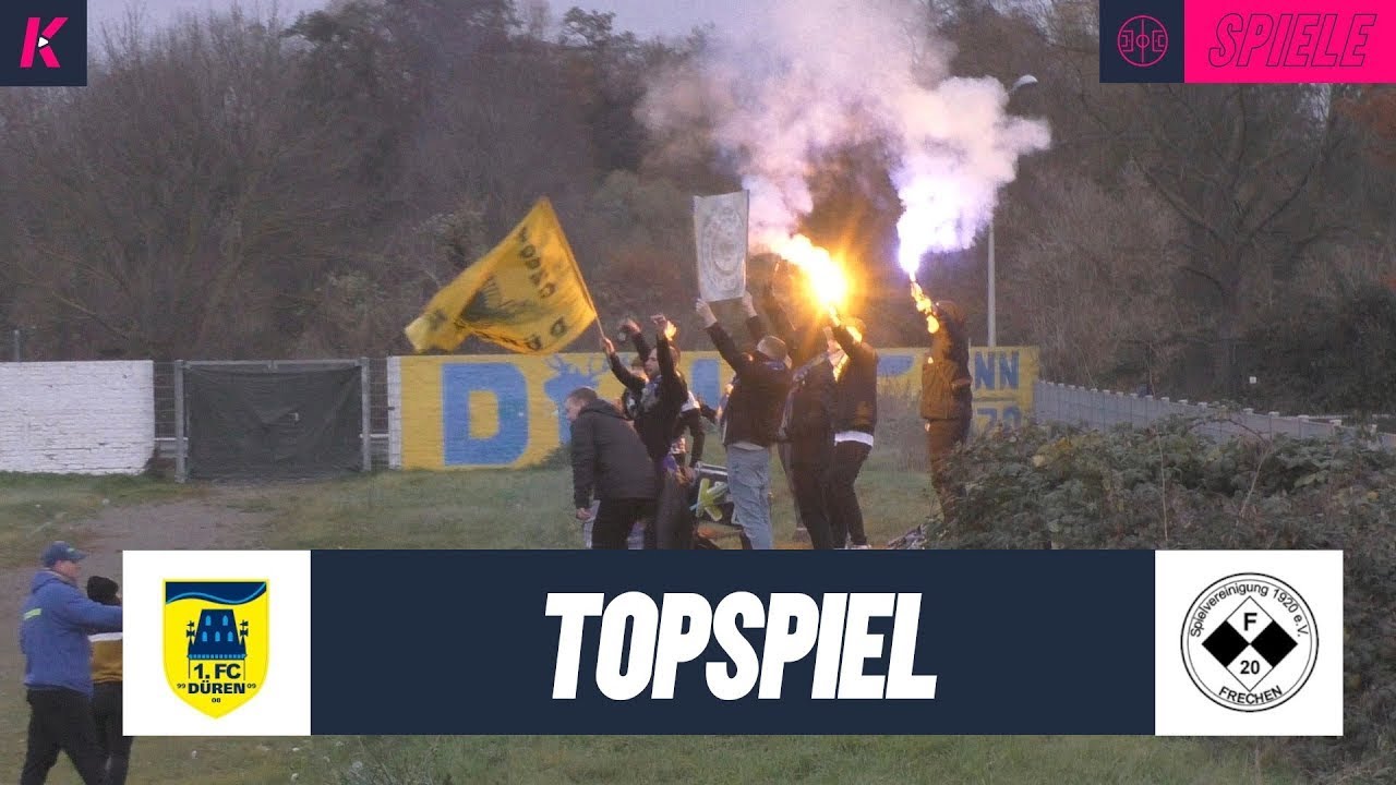Matuschyk & Co. drehen hitziges Spiel überfallartig | 1. FC Düren - Spvg. Frechen (Mittelrheinpokal)