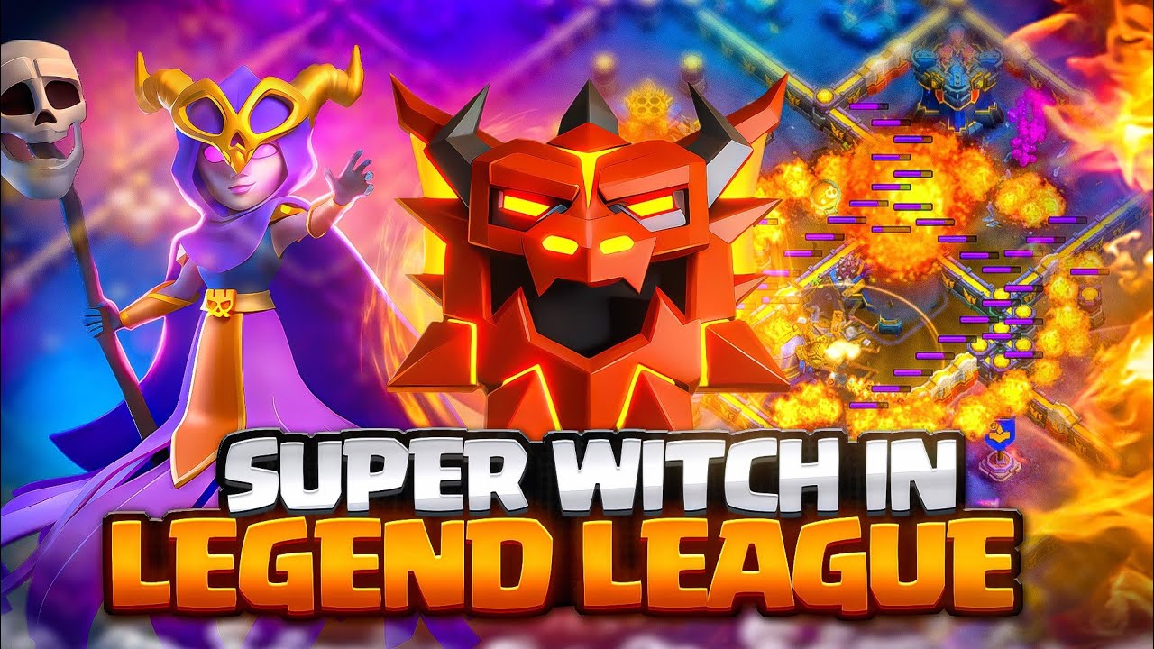 Super Witch BREAKS the Meta in Legend League ⚔️ | Clash of Clans 2025 Update
