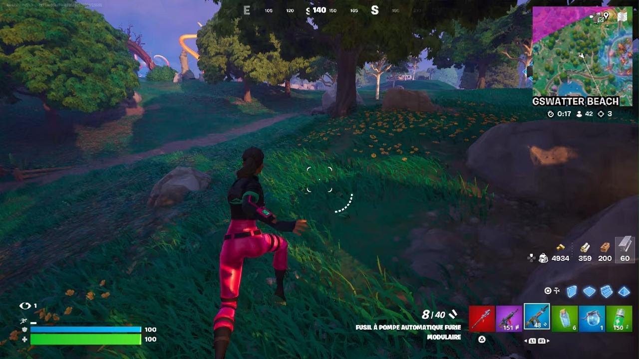 Fortnite battle