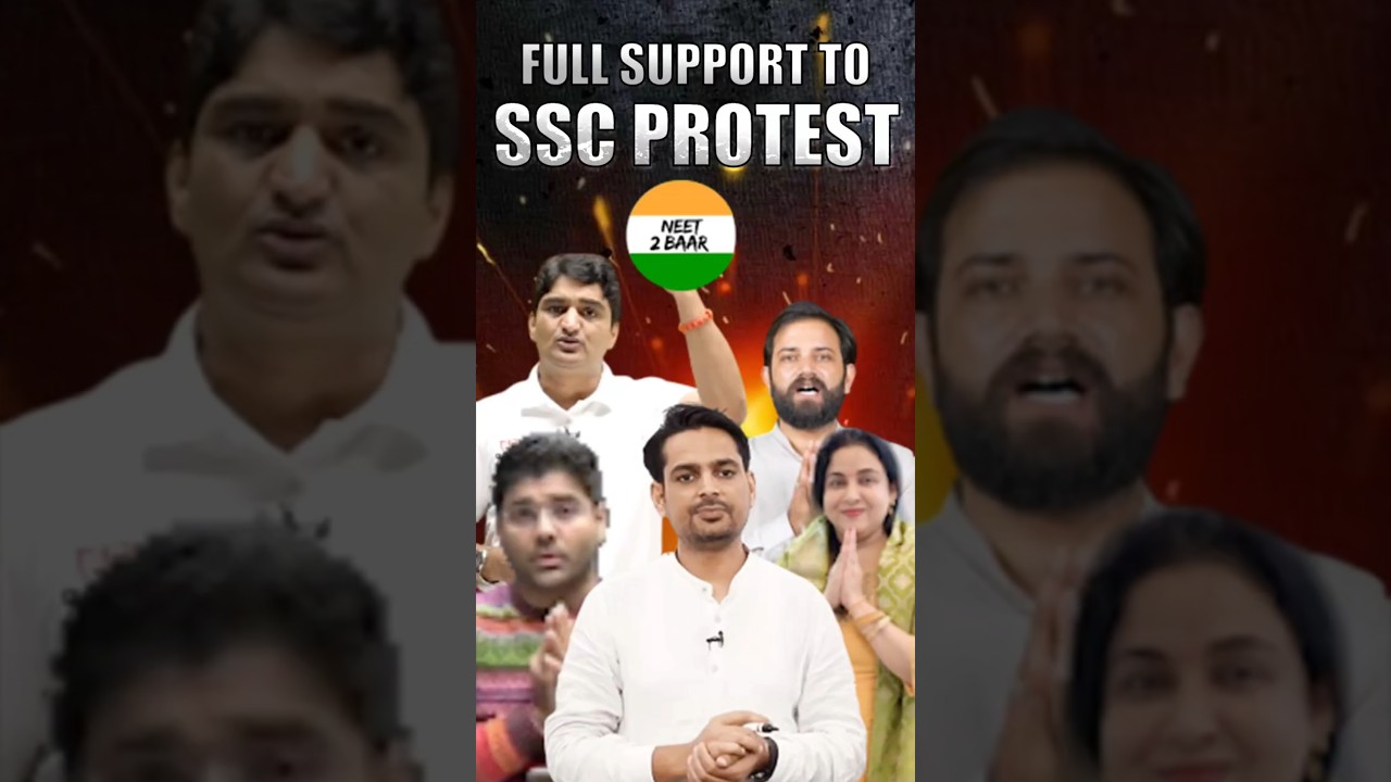 Support SSC Protest | Stand with Aspirants | Raise Your Voice for Justice |#ssc#neet2baar