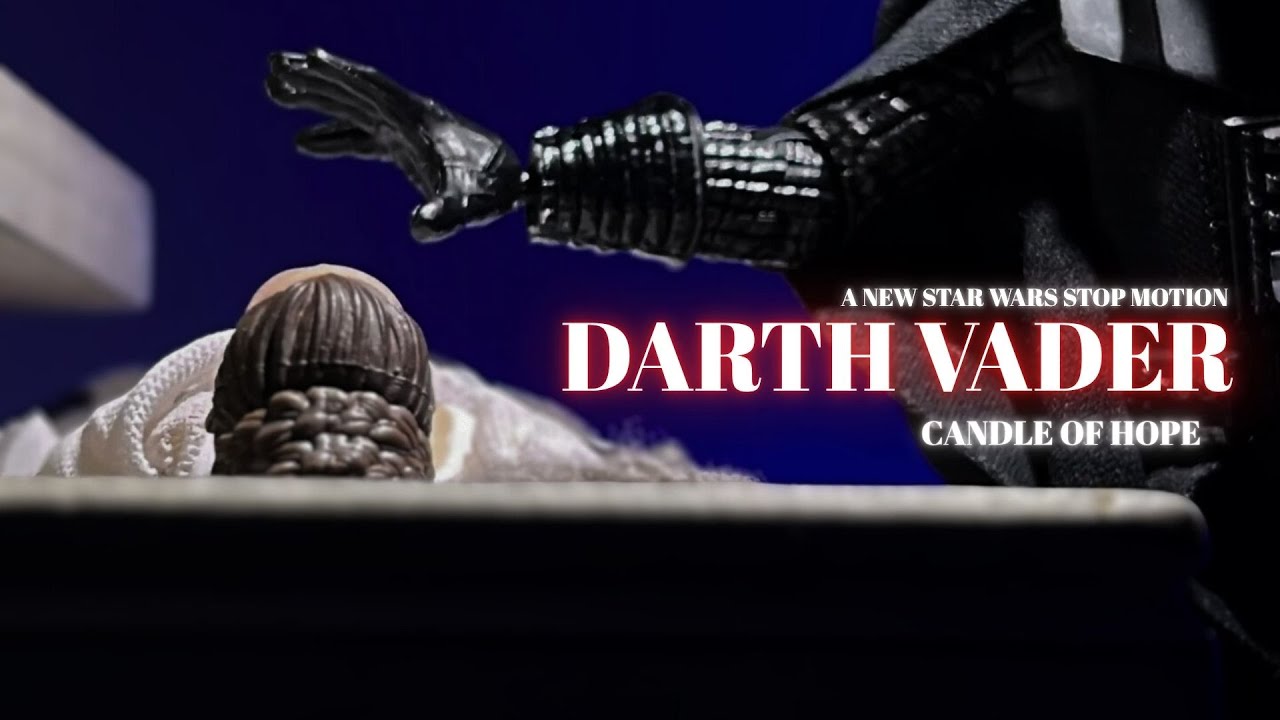 (Star Wars Stop Motion) Darth Vader: Candle of Hope – A Tribute to Padmé