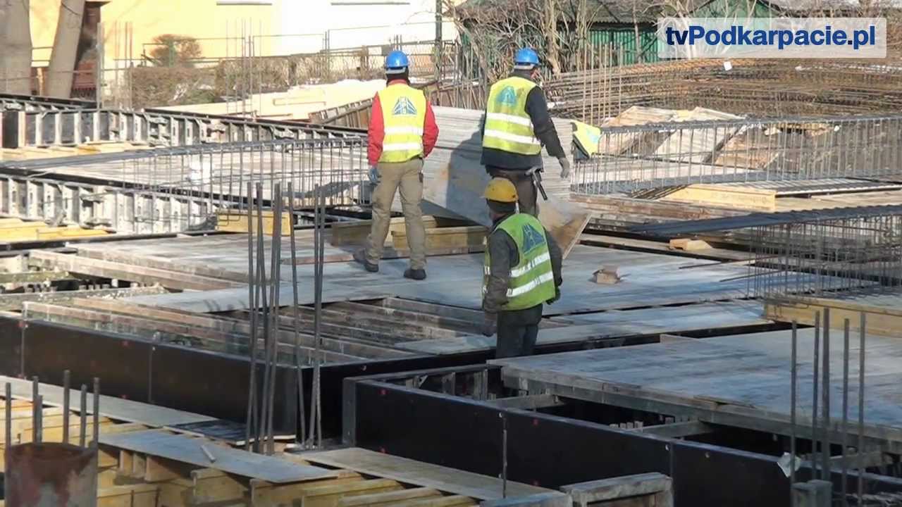 Prace przy budowie Galerii Sanok idą pełną parą (FILM)