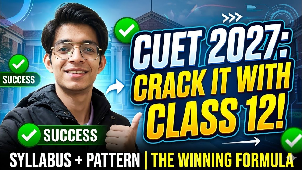 HOW TO START PREPARATION FOR *CUET 2027* 🎯  CUET 2027 SYLLABUS & EXAM PATTERN🔥 BY SRCC STUDENT✨️