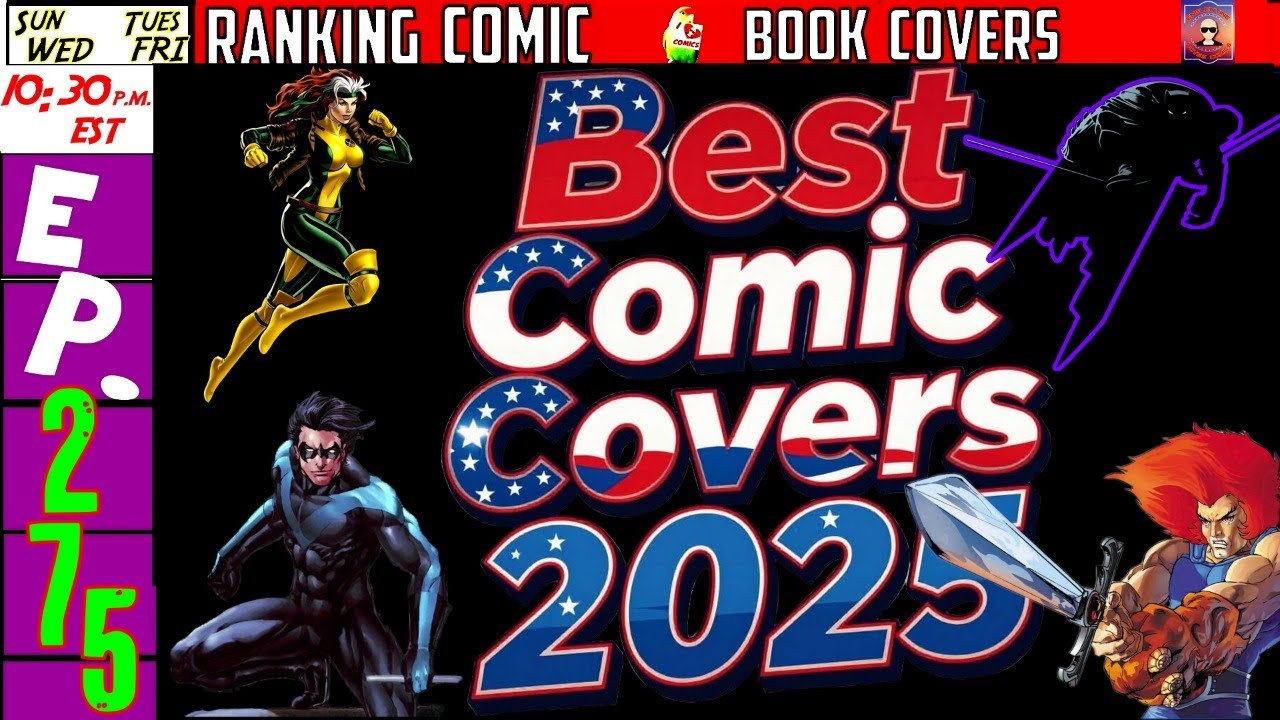 The 2025 Great Comic Book Cover Ranking  📱