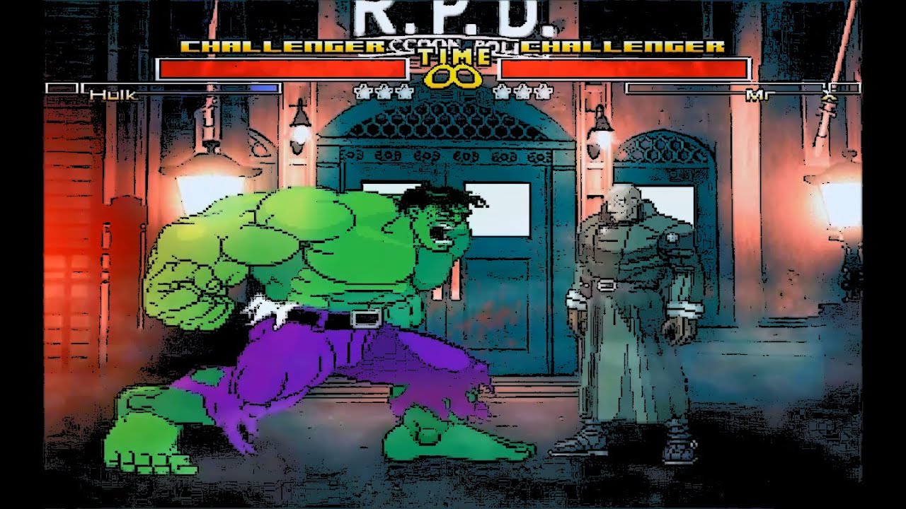 Mugen : Hulk (Marvel) Vs Mr X (Resident Evil) (Request)