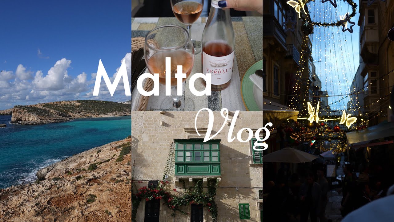 【Malta vlog】バレッタ|スリーマ|セントジュリアン|コミノ島|ゴゾ島|マルタ満喫vlog 