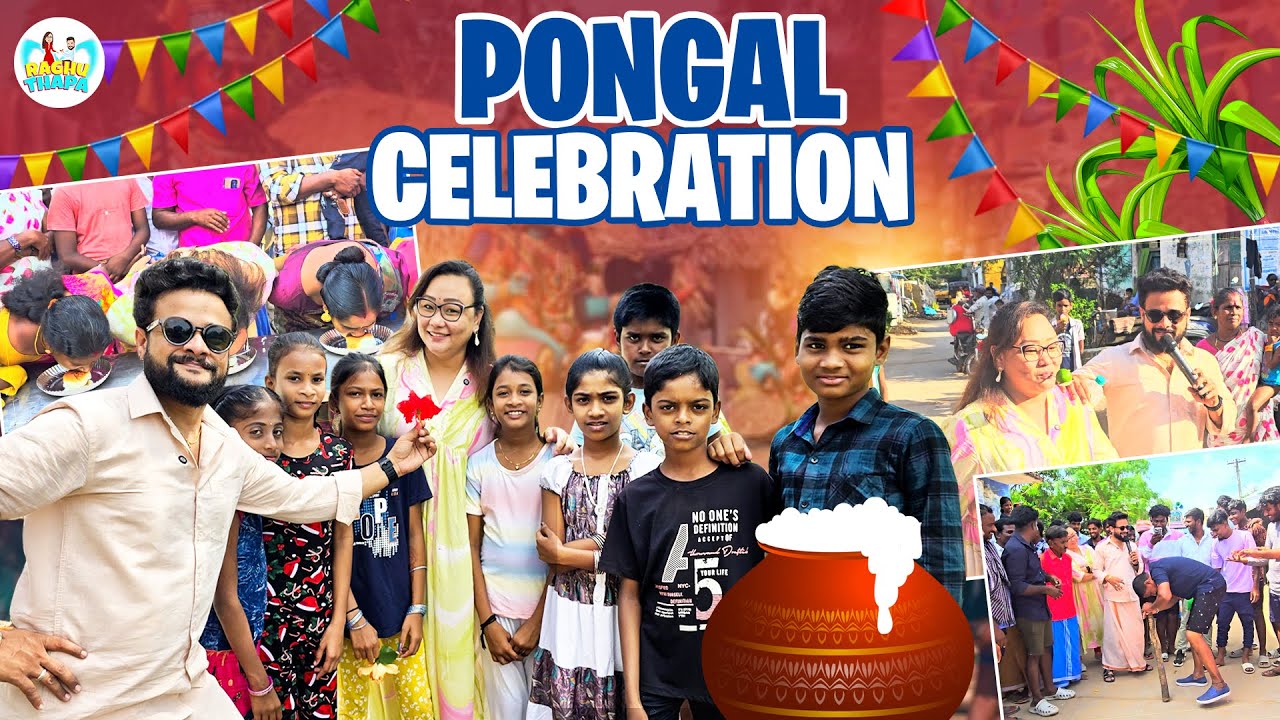 Pongal Celebration at Perandur Village | #Raghuthapa #pongal2025