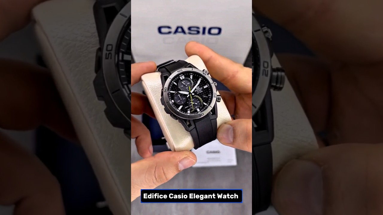 Edifice Casio Elegant Men's Watch #luxurywatchesformen #elegantwatches #luxurywatch