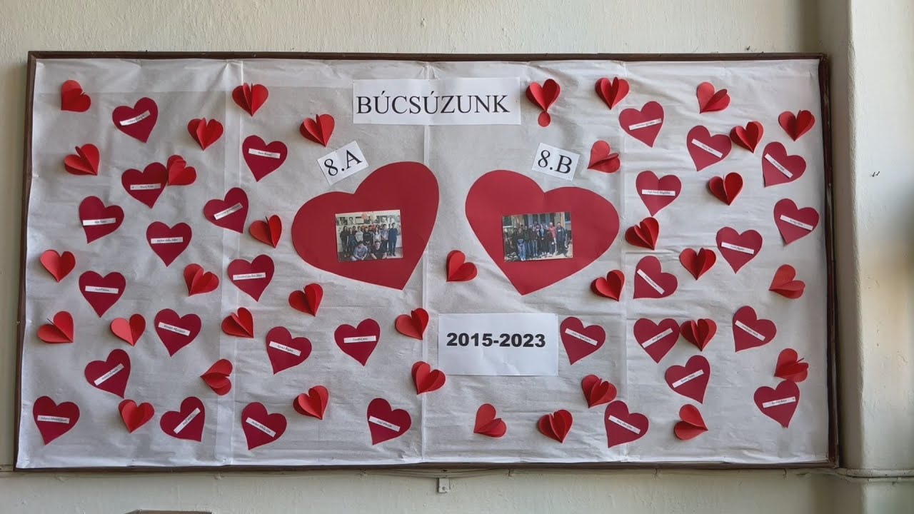 Ballagás és évzáró az iskolában 2023. június