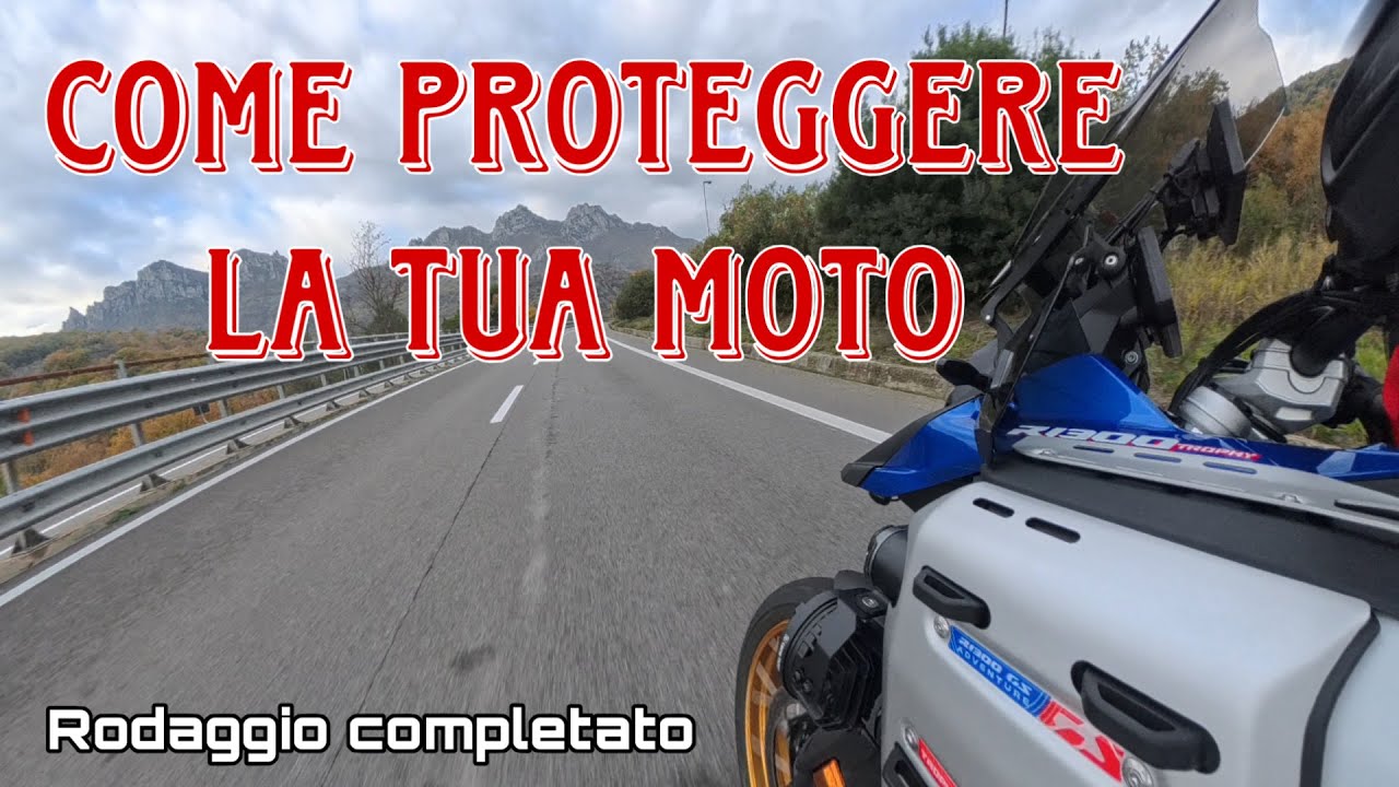 Come proteggere la mia BMW GS 1300 Adventure | rodaggio completato.