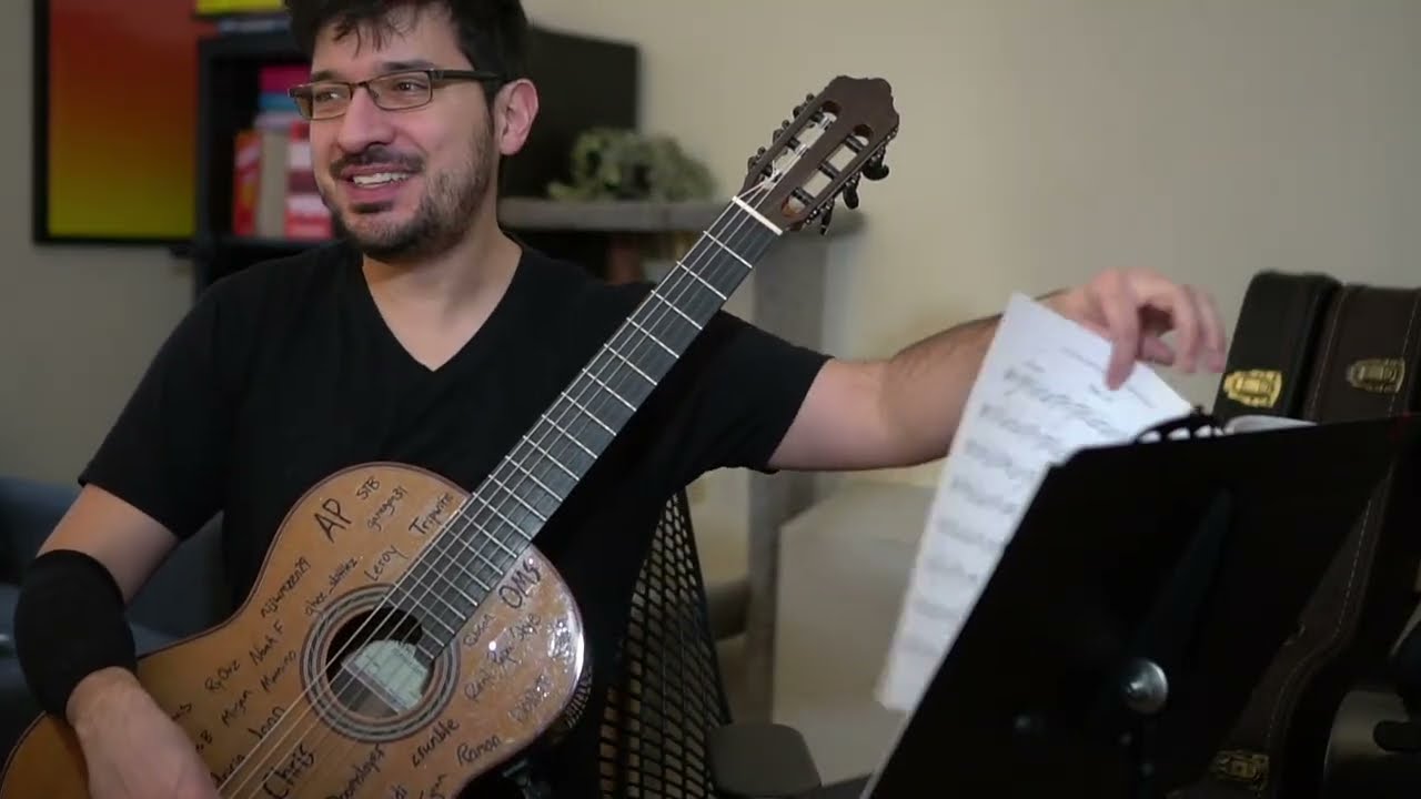 2.23.26 Practicing classical guitar :)