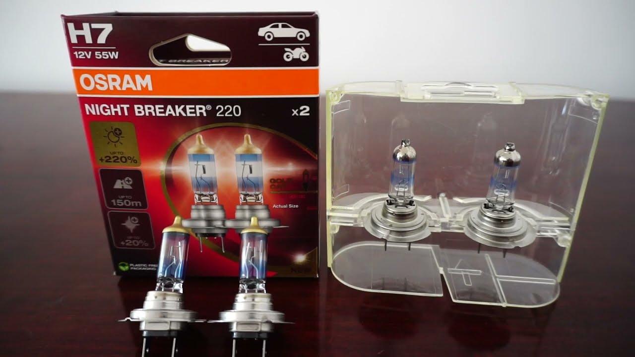 OSRAM NIGHT BREAKER 220 vs Philips X-tremeVision