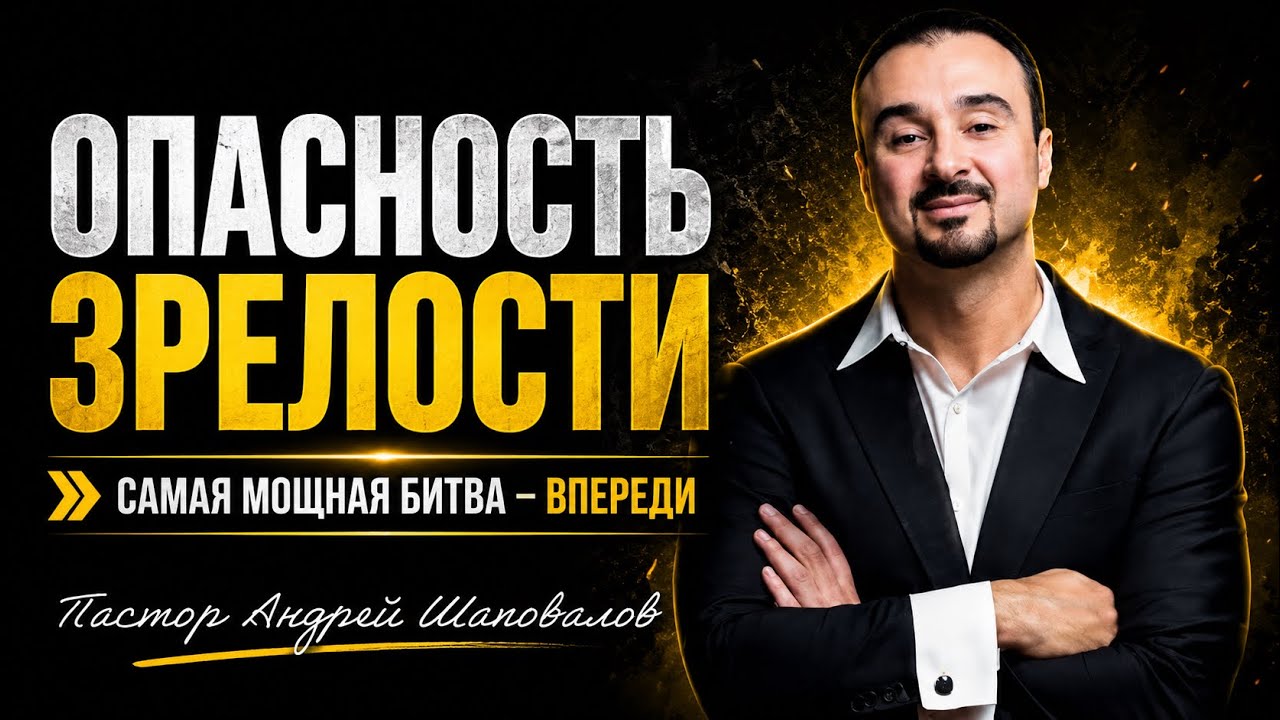 «ОПАСНОСТЬ ЗРЕЛОСТИ» Пастор Андрей Шаповалов (22/02/26)