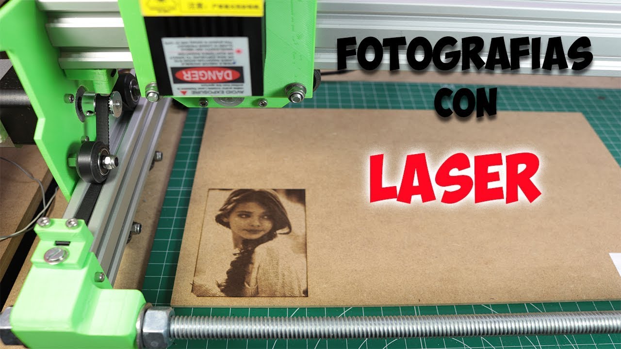 Grabado de fotografías en madera con CNC Láser