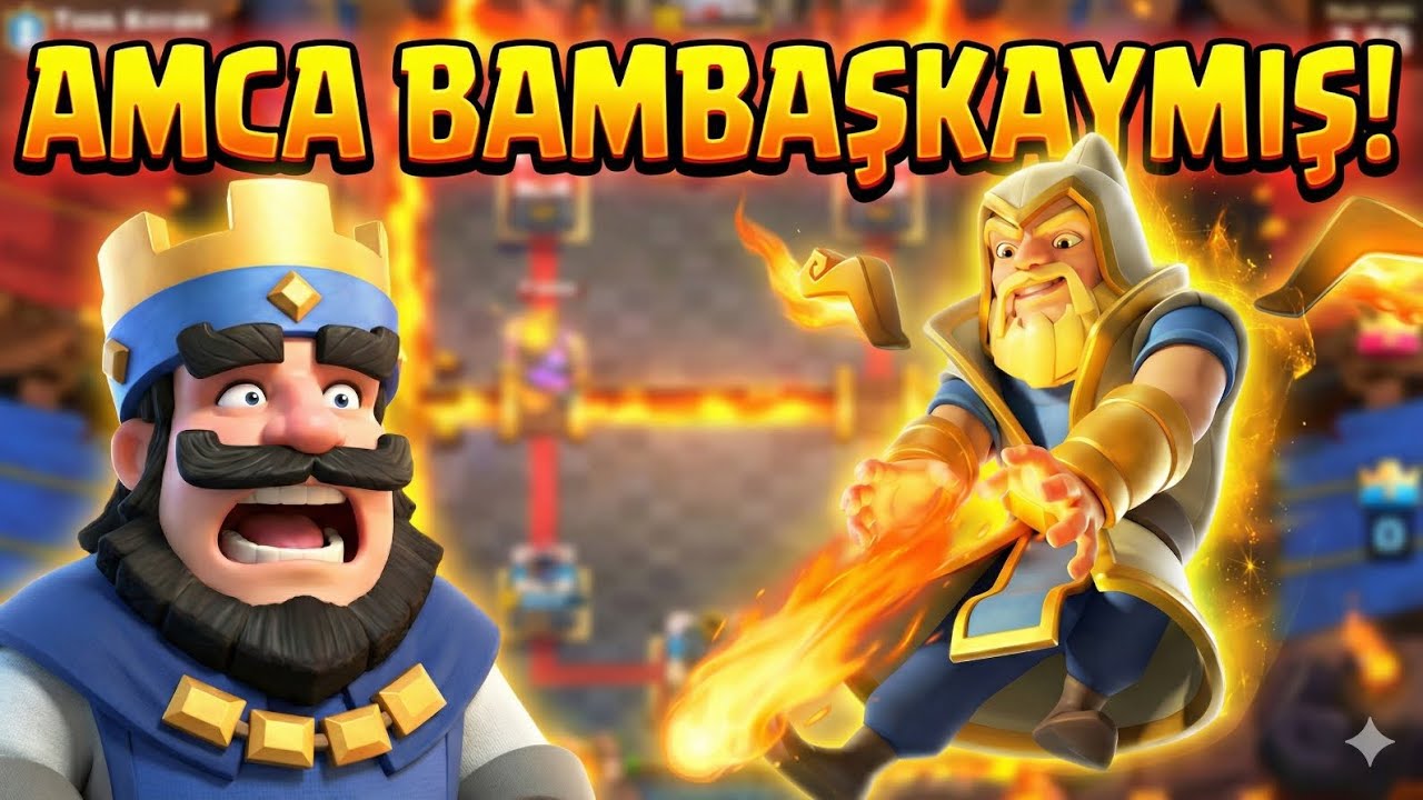KAHRAMAN BÜYÜCÜYÜ DENEDİM! #clashroyale 