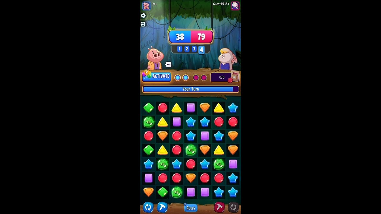 Match Masters (by Candivore) - free online pvp match 3 puzzle game for Android and iOS - gameplay.