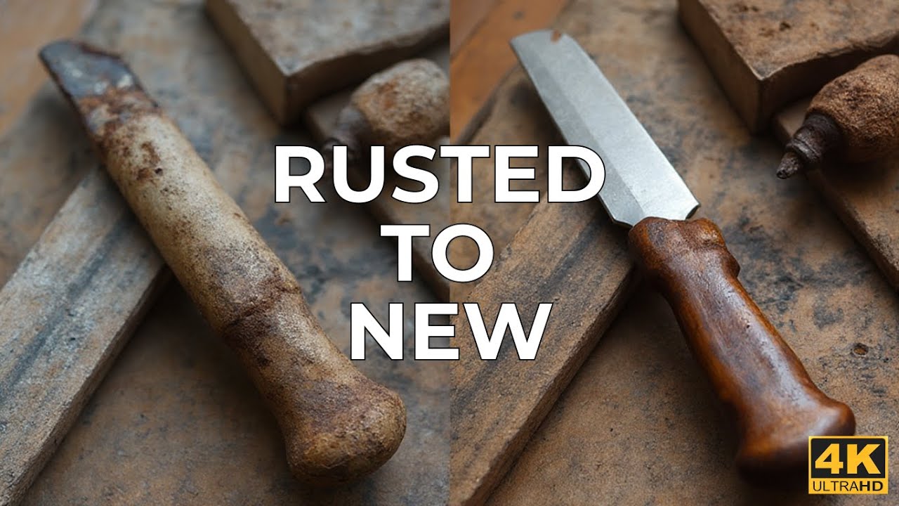Full Chisel Restoration: Rusted to Razor