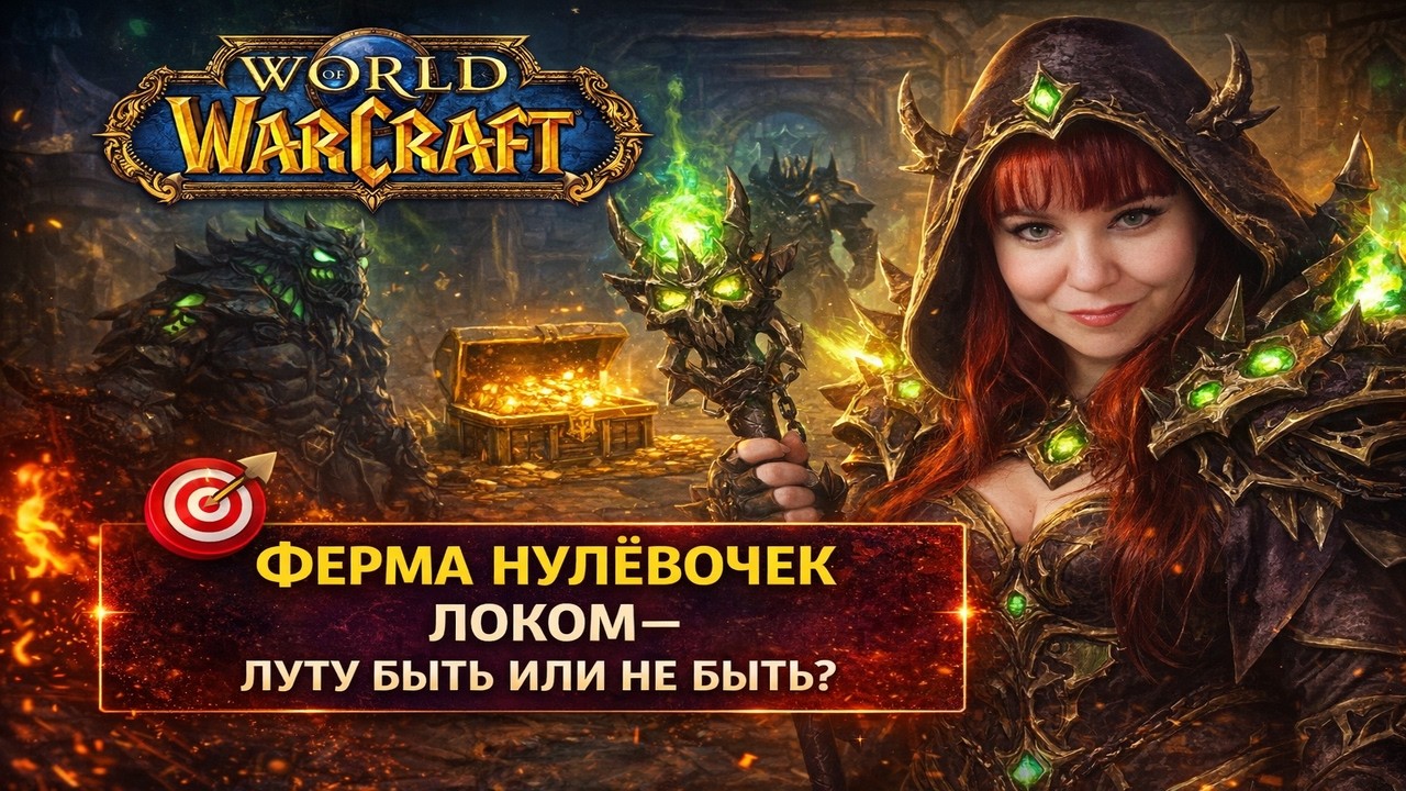 🎯 ФЕРМА НУЛЁВОЧЕК ЛОКОМ— ЛУТУ БЫТЬ ИЛИ НЕ БЫТЬ? #games #worldofwarcraft #pve  #игры