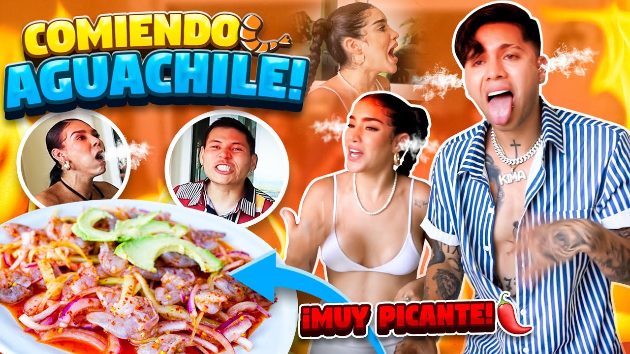 EL QUE COMA M&Aacute;S AGUACHILE GANA $100 MIL 💵 🌶 Kimberly Loaiza