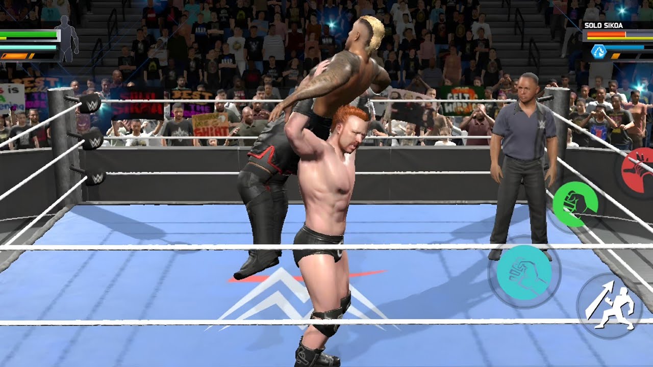 Sheamus Vs Solo Sikoa Best of 3 WWE Gameplay👊