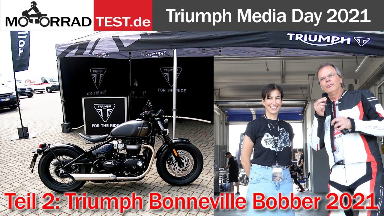 Triumph Bonneville Bobber | Test des 2021er Modells beim Triumph Media Day