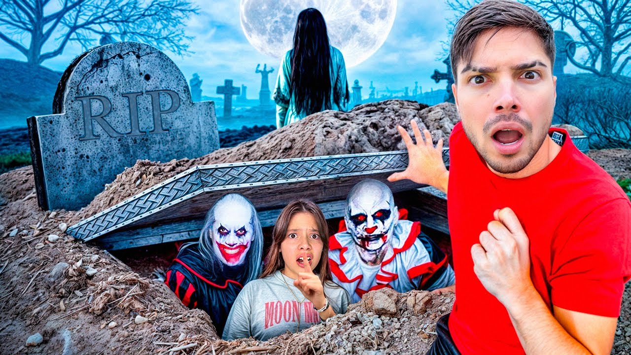 CONSTRUÍ un CEMENTERIO SECRETO para LOS NIÑOS !!