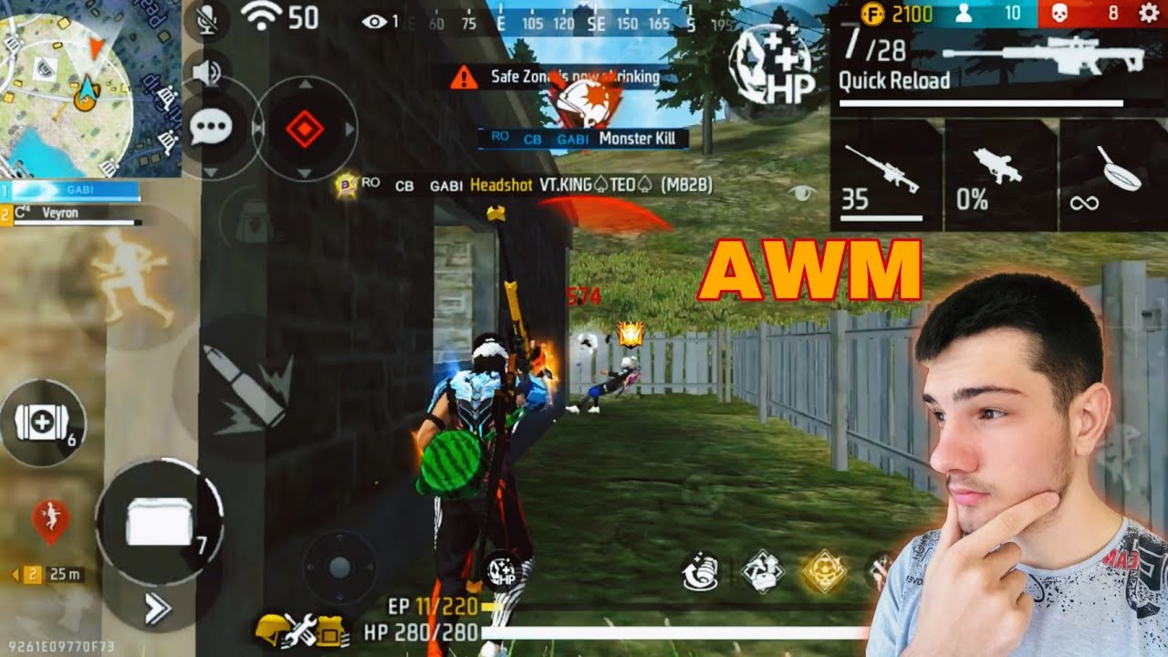 Doar AWM tot meciul în Grandmaster 😭