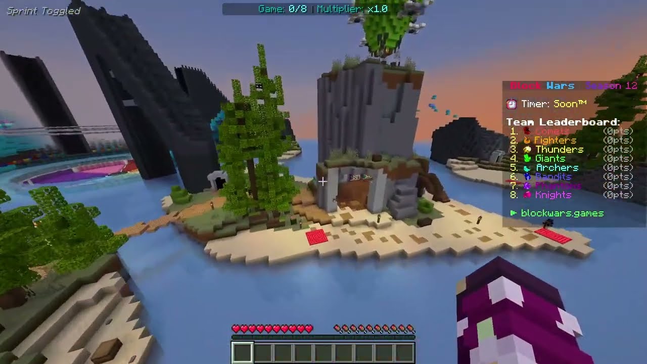 Smallishbeans Block Wars 12 Pink Knights