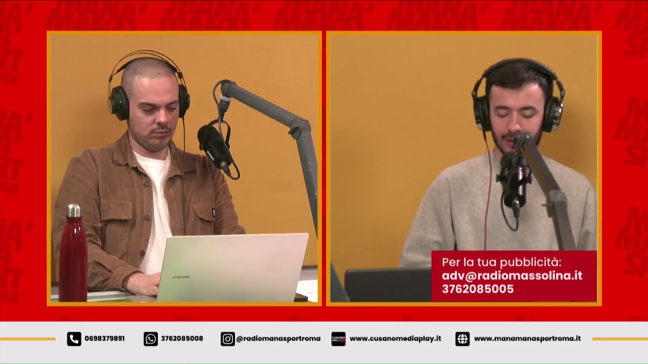 Senti la ROMA insieme a noi!  - Radio Manà Manà Sport Roma