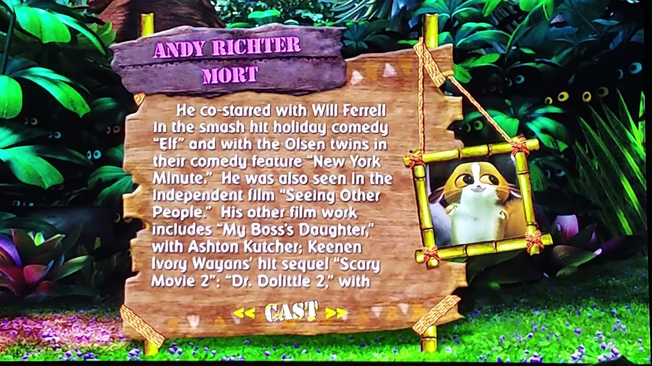 Madagascar 2005 DVD Menu Walkthrough
