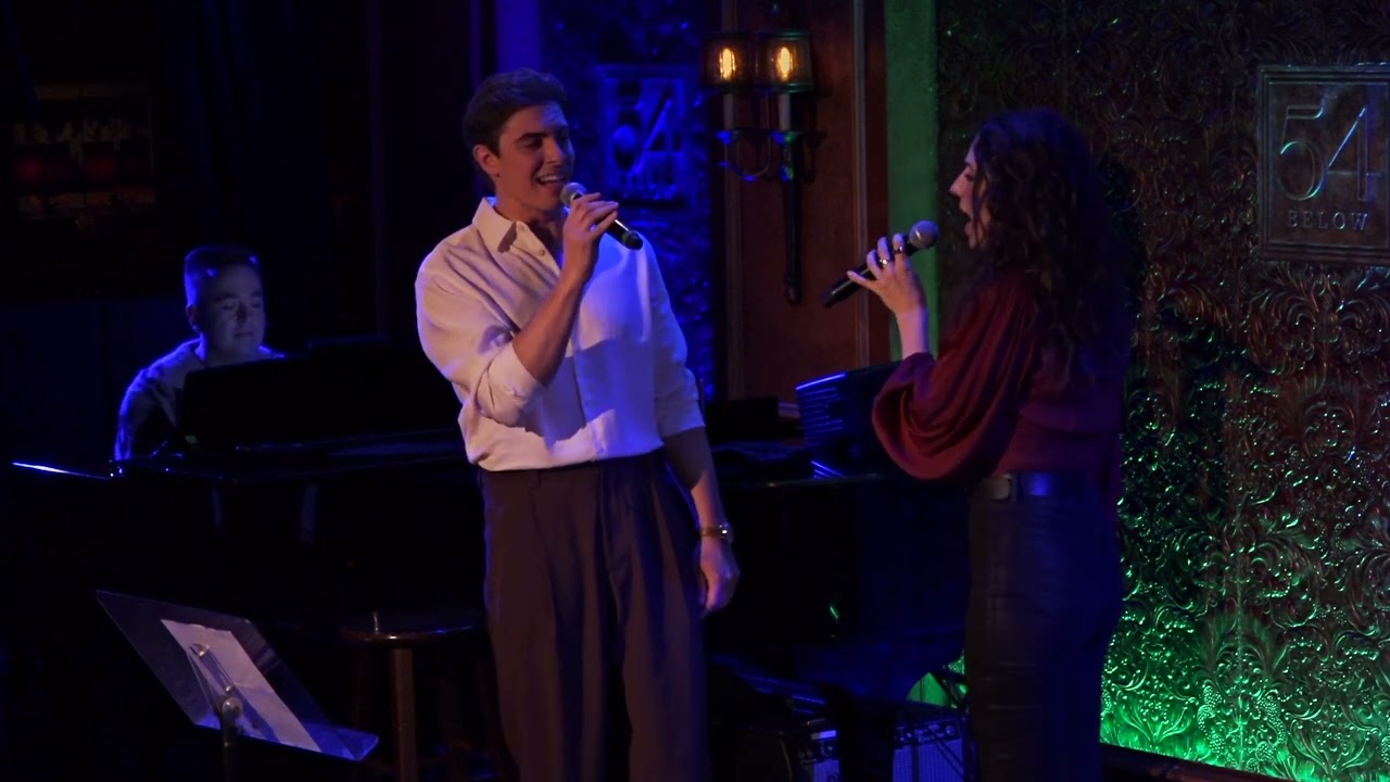 Derek Klena and Ashley Loren sing 