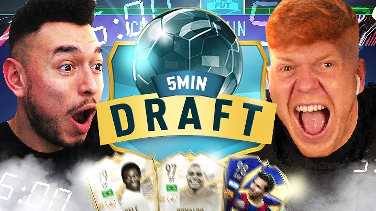 THIS IS TOO MUCH!!! Hilarious 5 Minute FUT Draft Challenge vs  @Jack54HD!!!