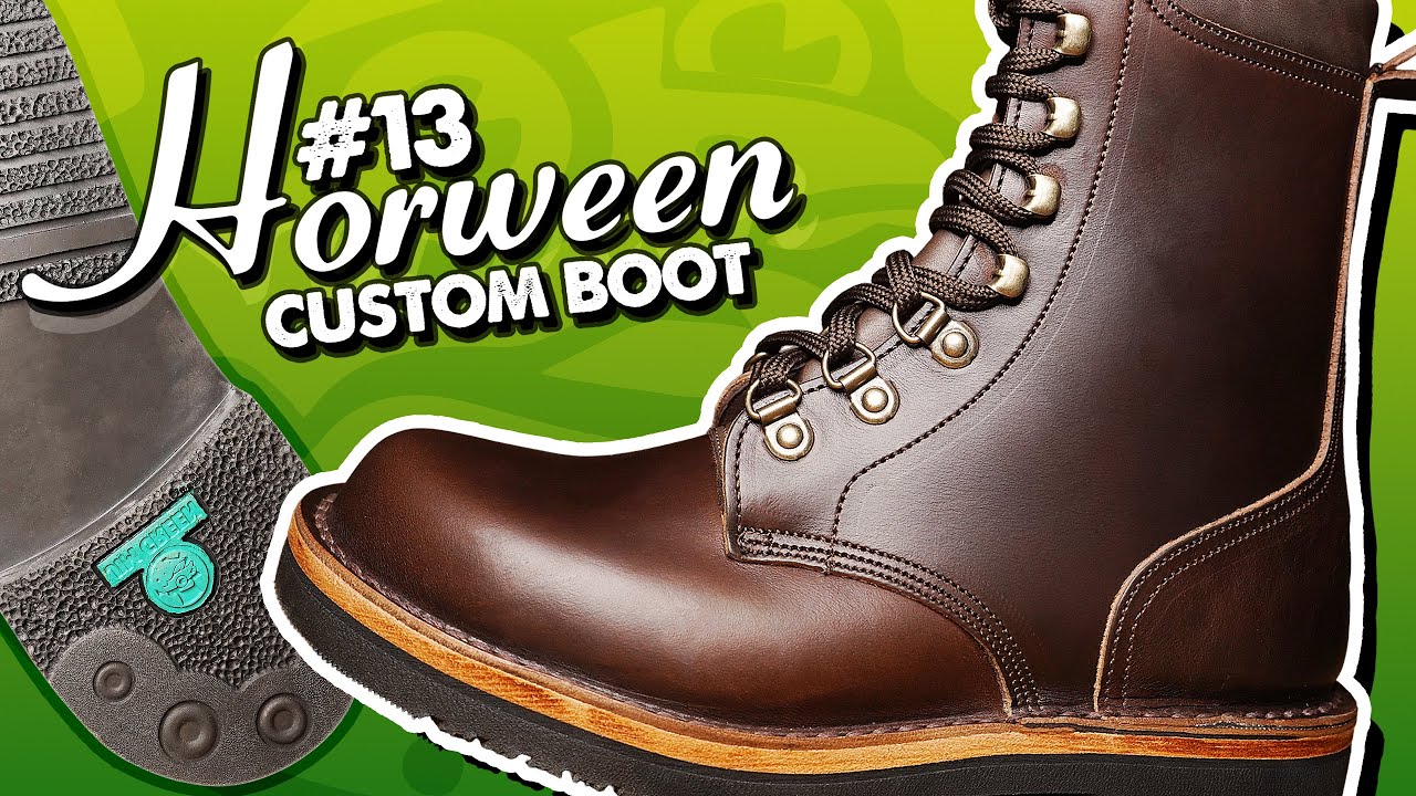 Horween Leather Tactical Boot // CUSTOM BOOT OF THE WEEK #13