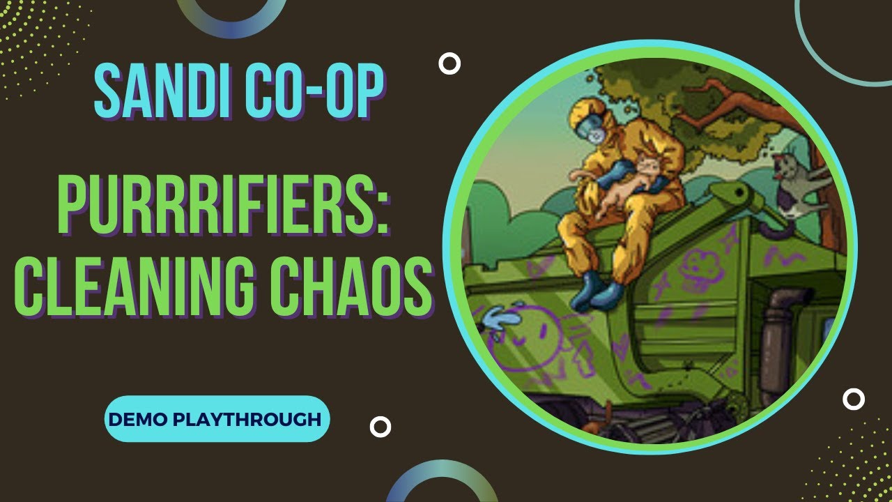 Paw-sitively the Worst Time to Eat Fridge Muffins- Purrrifiers: Cleaning Chaos Demo [Twitch Vod]
