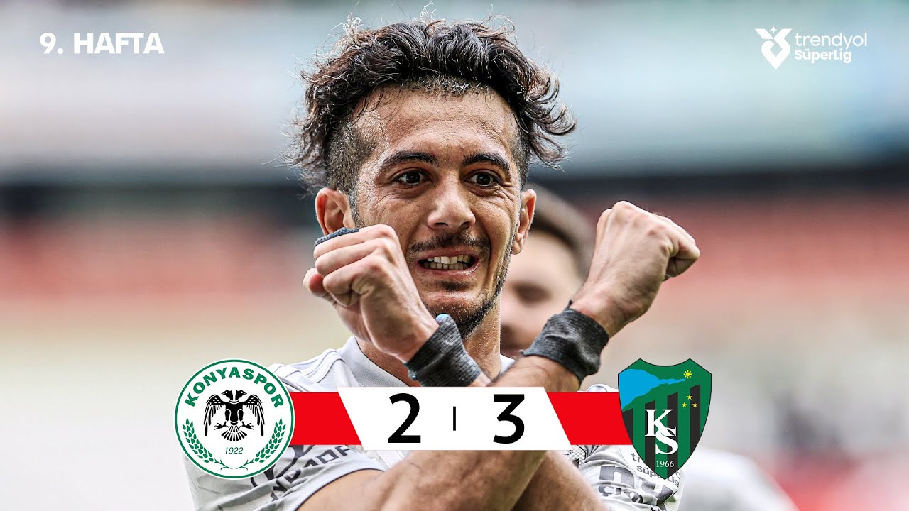 Konyaspor (2-3) Kocaelispor - Highlights/Özet | Trendyol Süper Lig - 2025/26