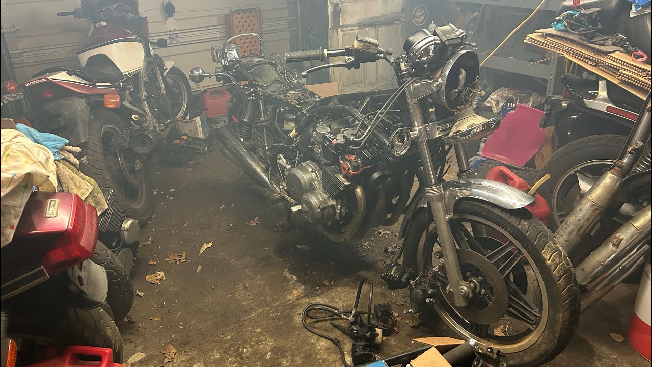 Get it Running! Dirty Old 1981 Honda CB900C Custom Project 
