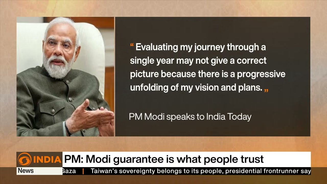 Modi guarantee is what people trust, says PM Modi