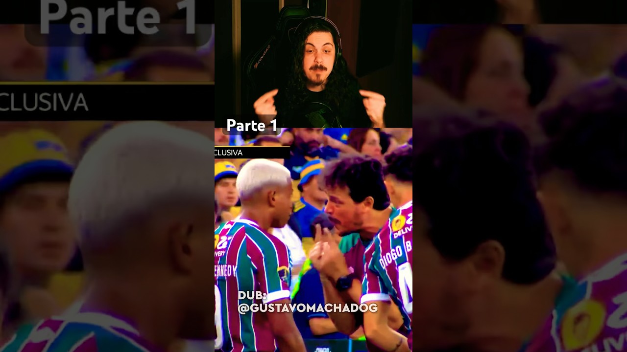 Fluminense X Boca pt1 #dub #dublagem #fluminense #libertadores #bocajuniors #diniz #futebol