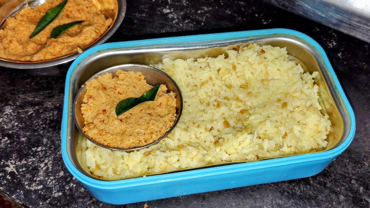காலைல டக்குனு5 நிமிஷத்துல சத்தான லஞ்ச் பாக்ஸ் ரெடி.. simple lunch box recipe in Tamil..