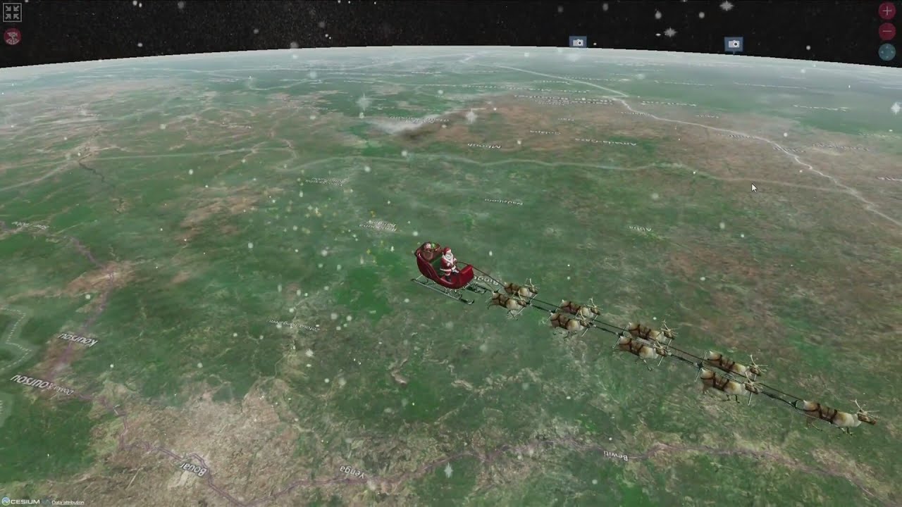 70 Year Old Tradition Tracking Santa