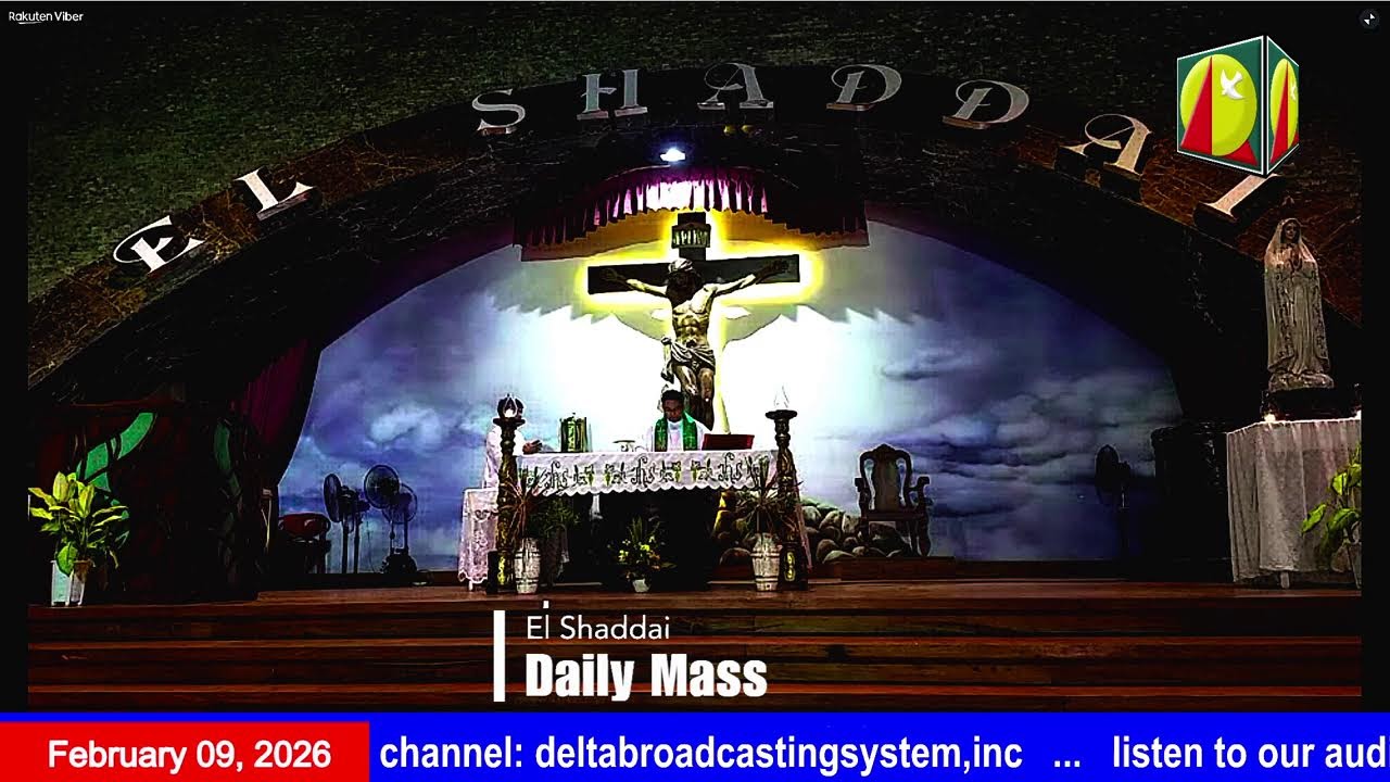 DWXI 1314 AM Live Streaming I Monday (February 09, 2026) #dailymass
