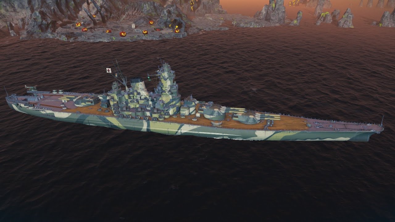 Yamato Legendary ⭐️ 🇯🇵 battleship gameplay - World of Warships: Legends Mobile
