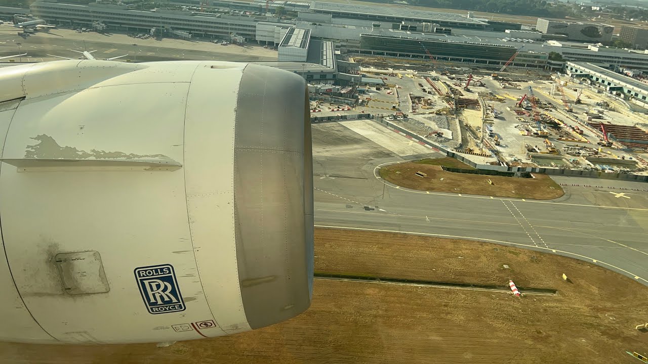 Scoot B787 Dreamliner Powerful Takeoff from Singapore Changi Airport
