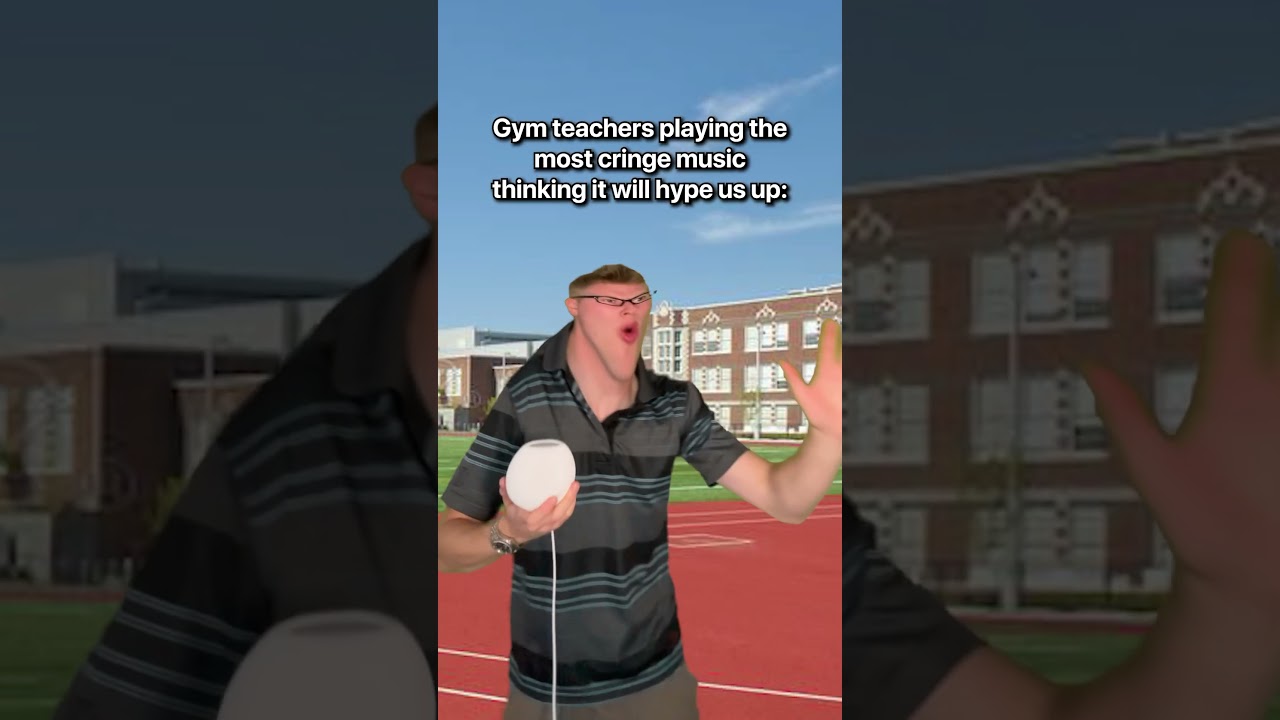 How Gym Teachers Hype Us Up #Shorts